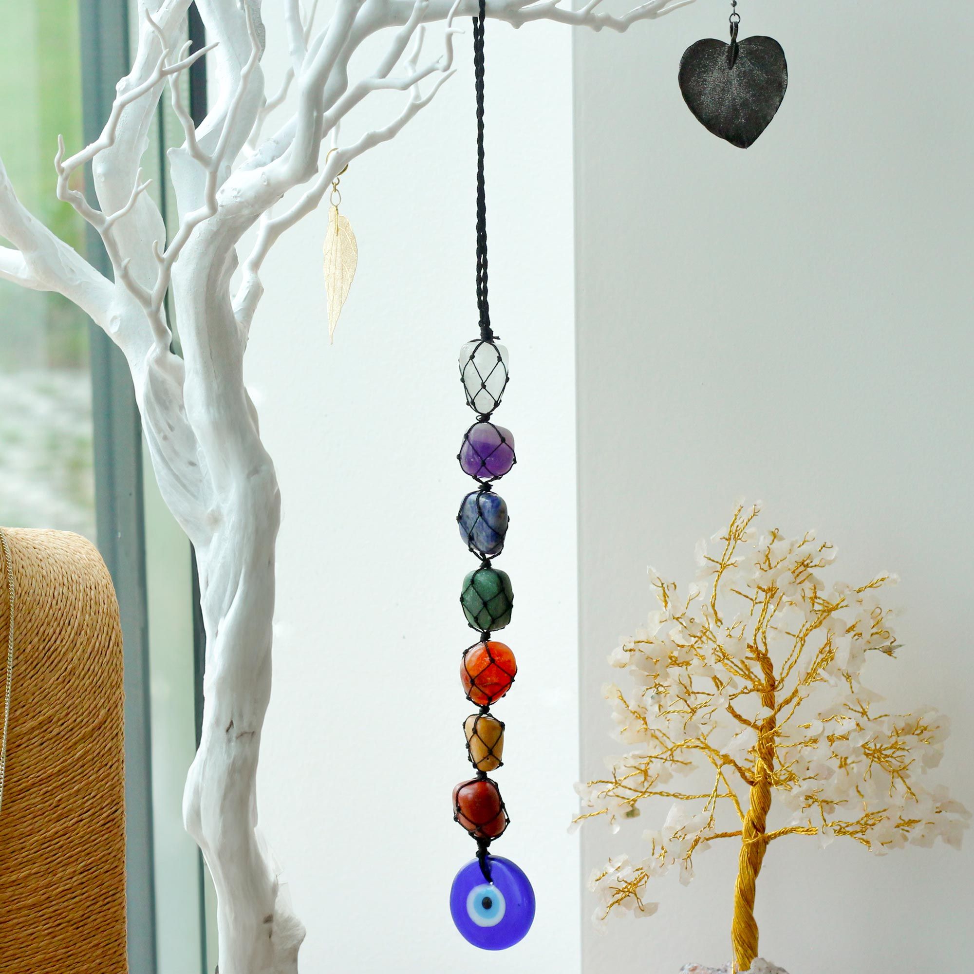 Colgante de Piedras de Chakra