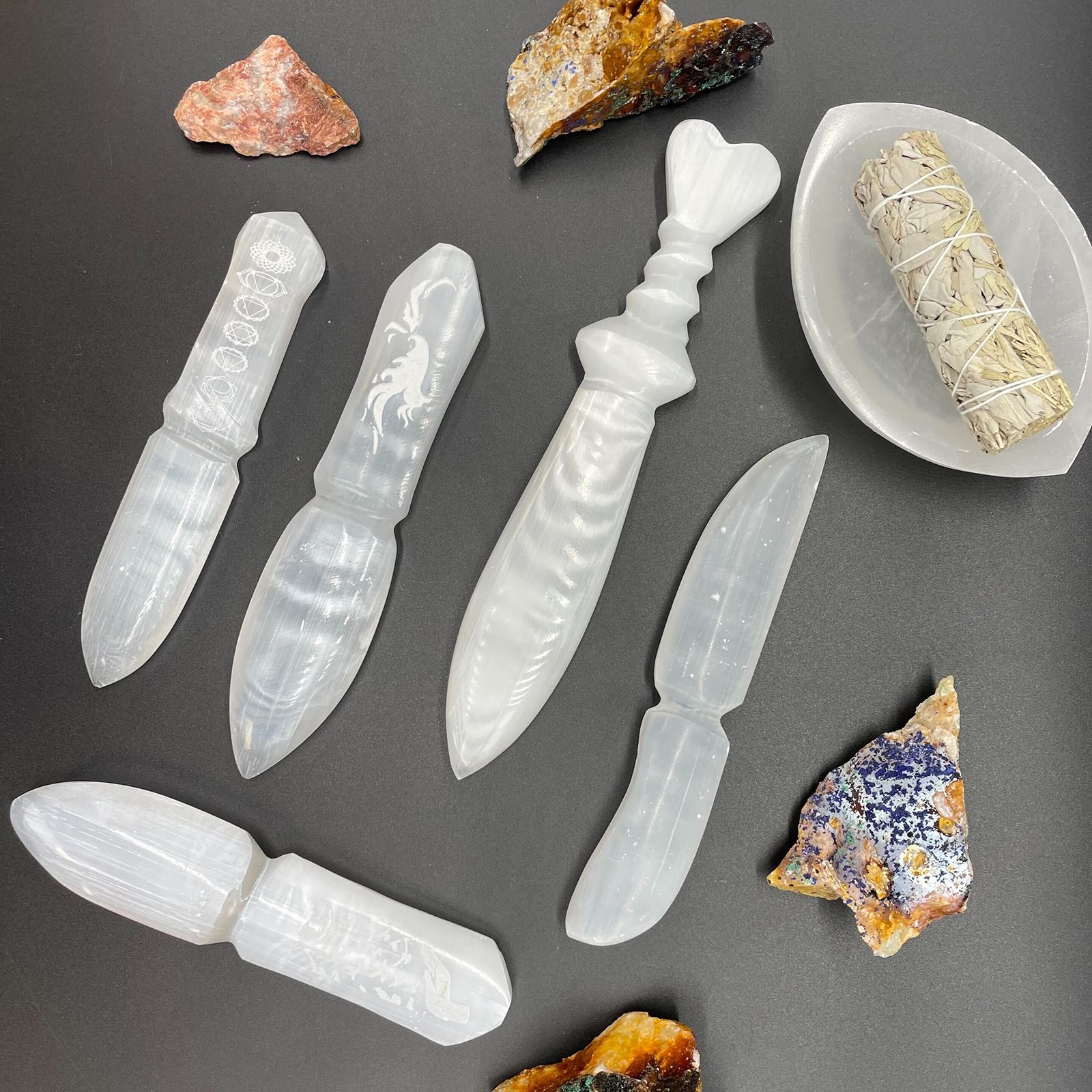 Cuchillos de Selenita