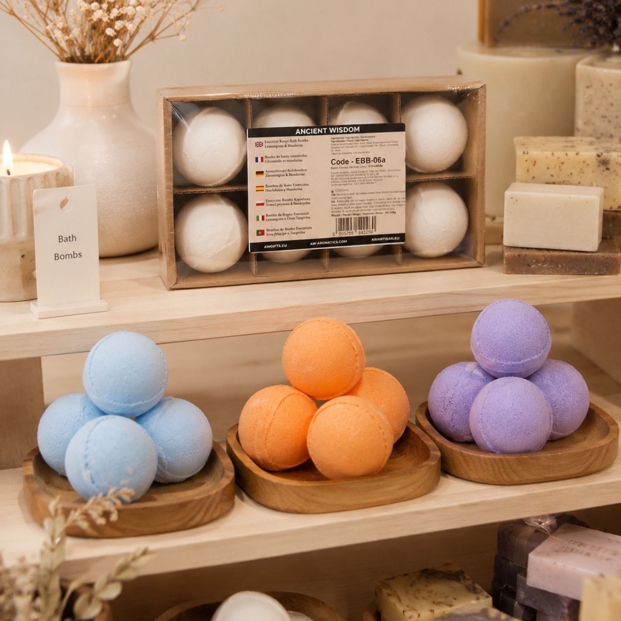 Bombas de Baño Aceites Esenciales