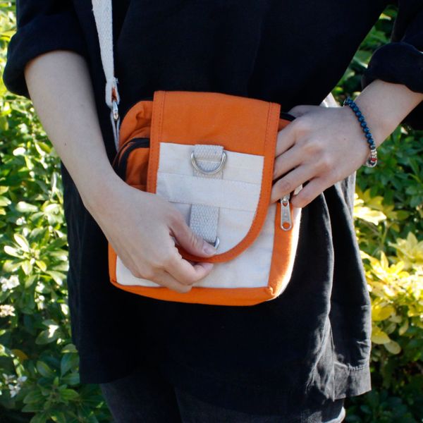 Bolso de Algodón y Yute Naturales