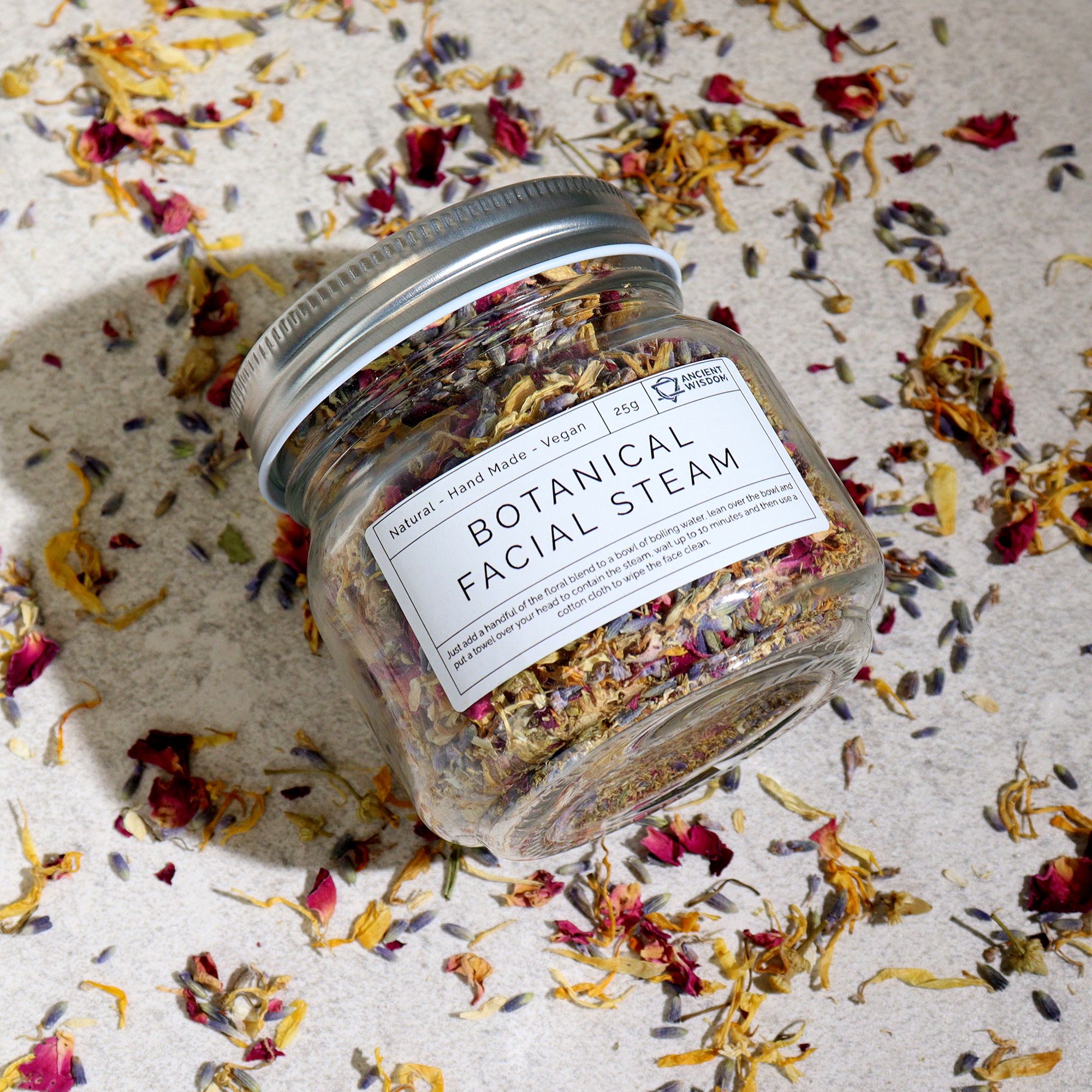 Mezcla de Baño Floral y Vapor Facial