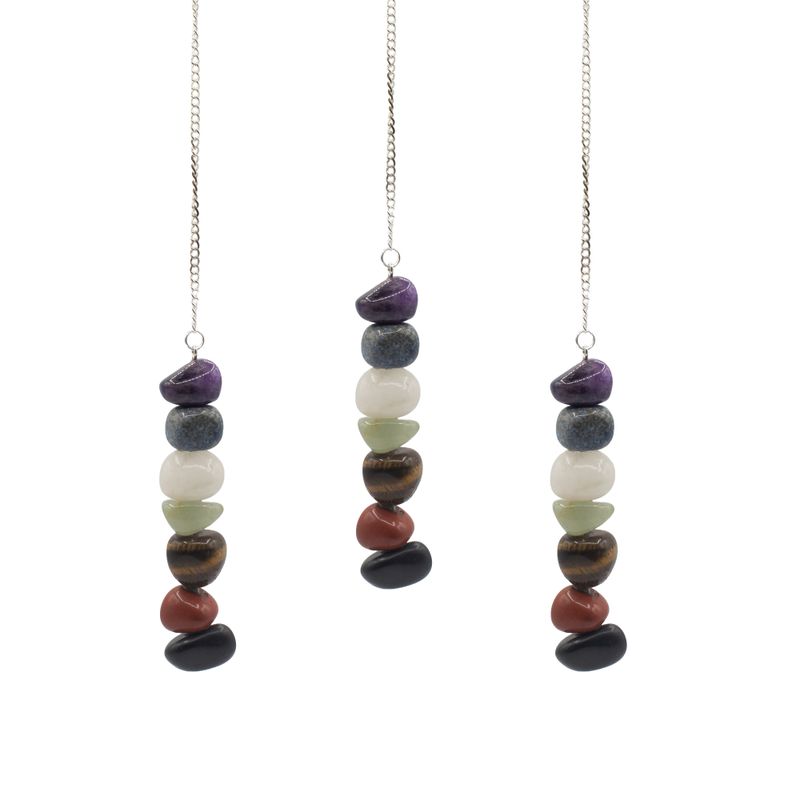 Siete chakras giratorios - Péndulo que alinea almas