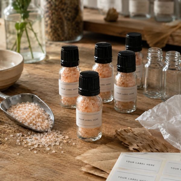 Sales aromaticas de aromaterapia - sin etiqueta