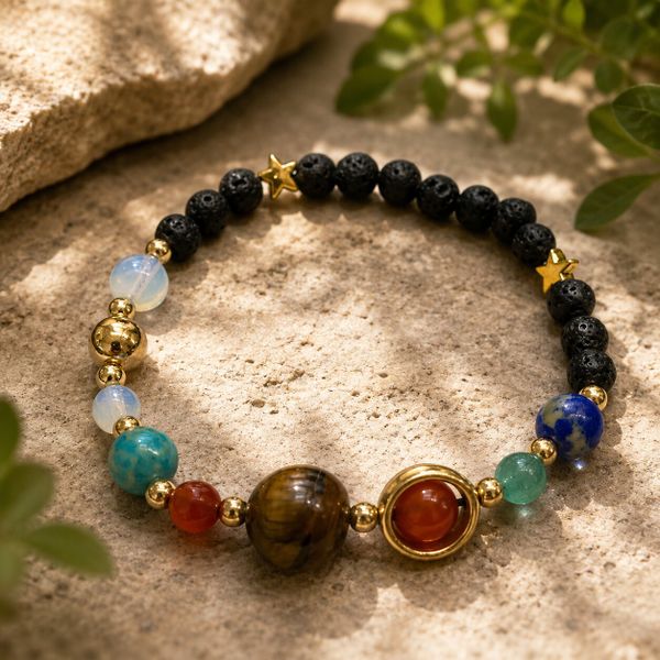 Pulseras de Piedra de Lava