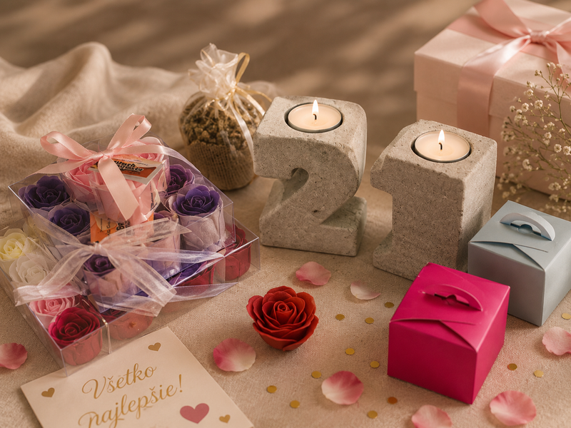 Porta Velas con Forma de Números