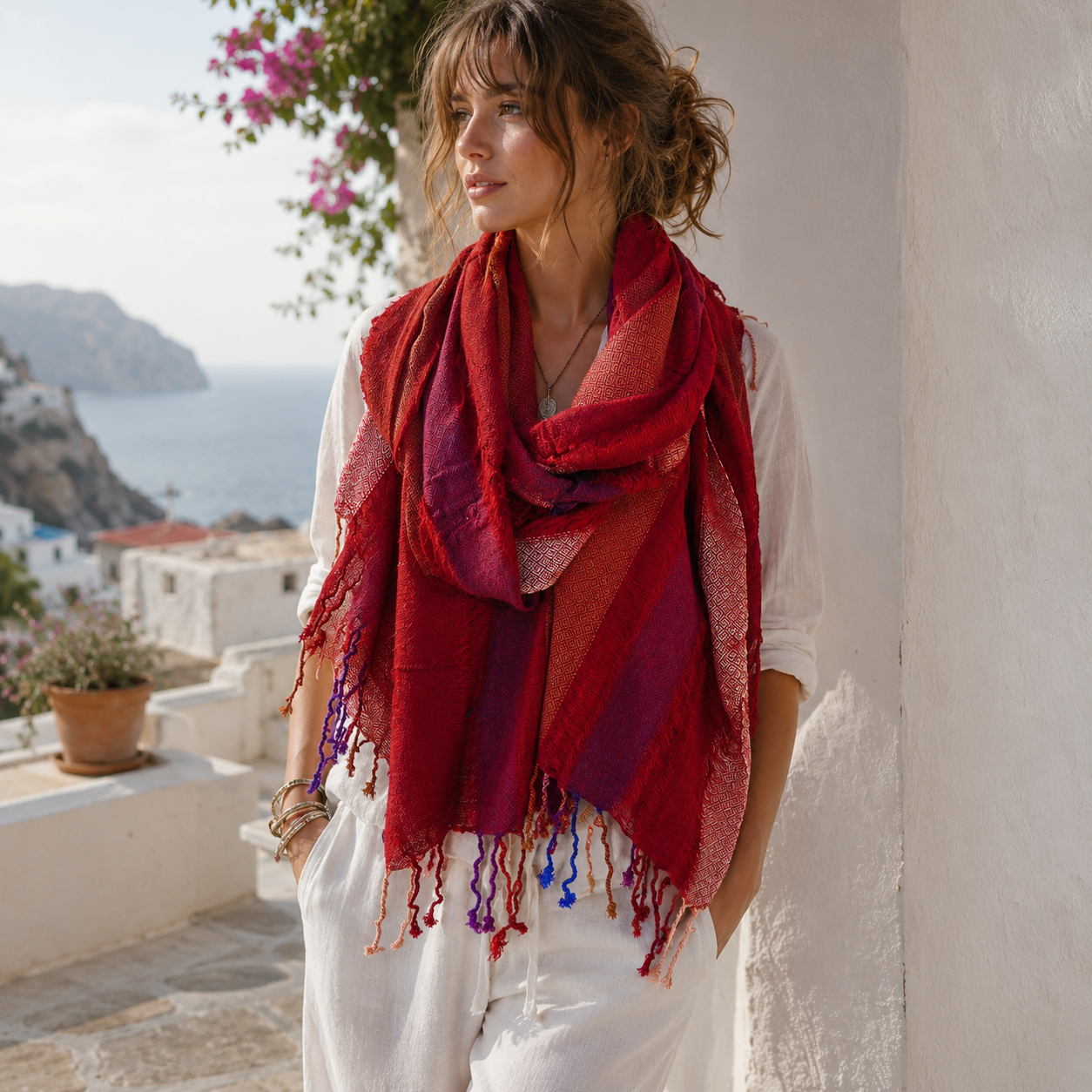 Bufandas Bohemias Indias