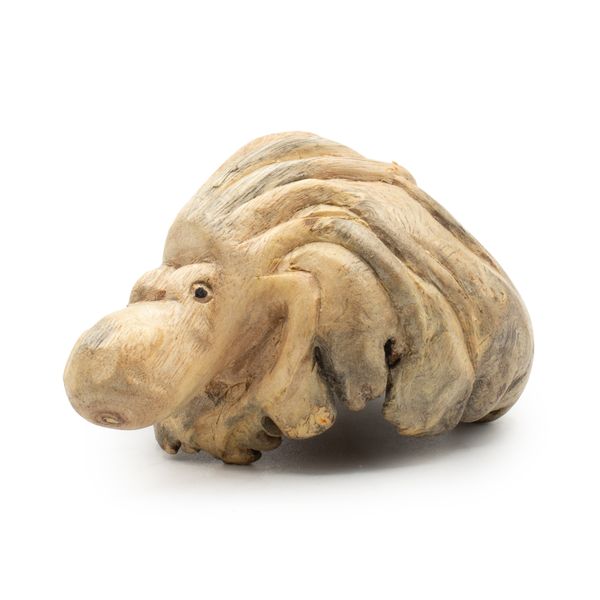 Figura de Madera Tallada a Mano -Pulpo