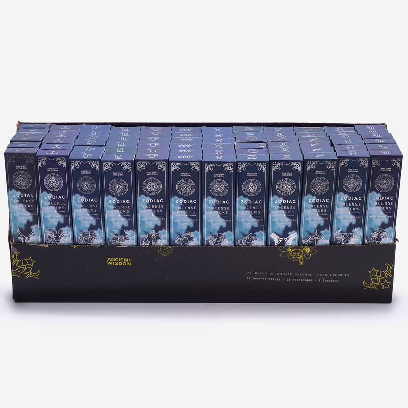 Conjunto inicial de Zodiac Crystal Scents Incense