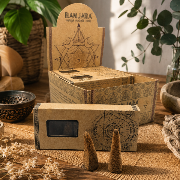 Conos de Piramide Banjara Smudge