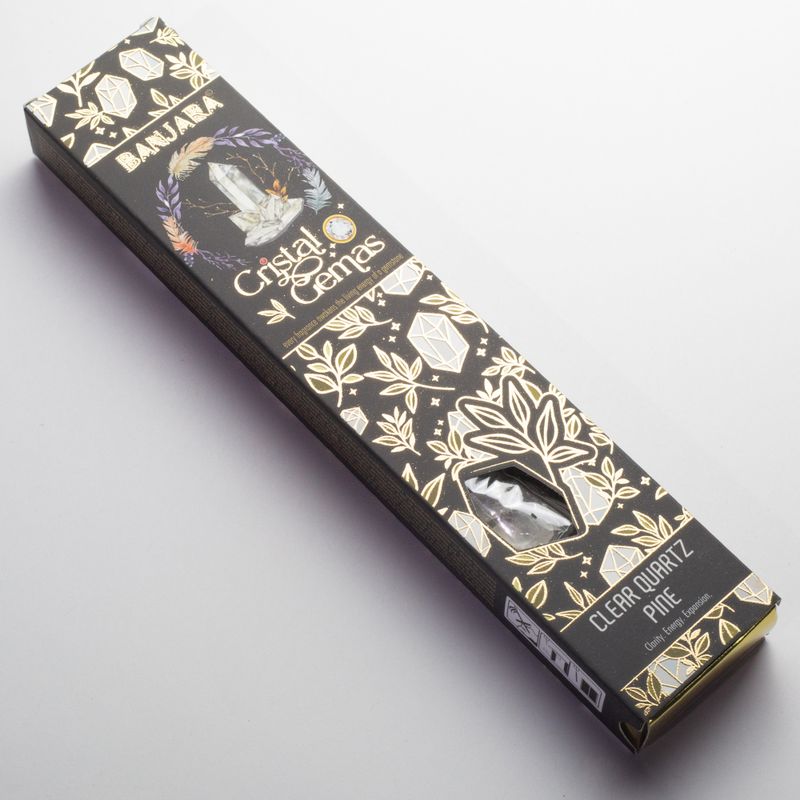 Banjara Cristal Gemas - Cuarzo Claro Pino
