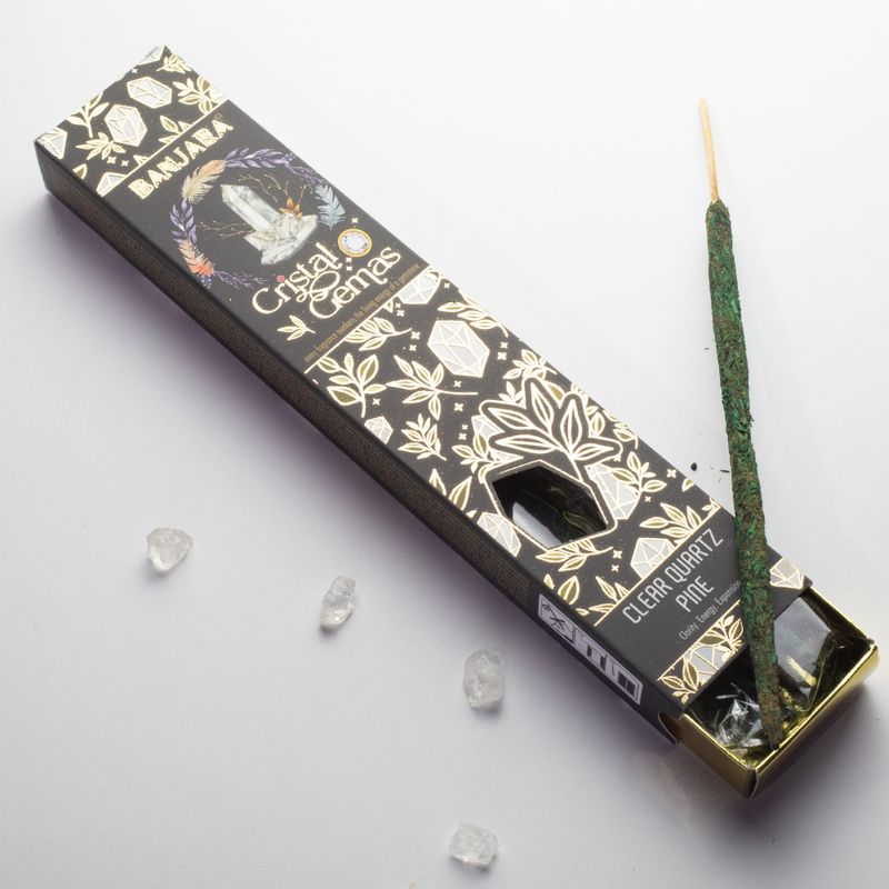 Banjara Cristal Gemas - Cuarzo Claro Pino