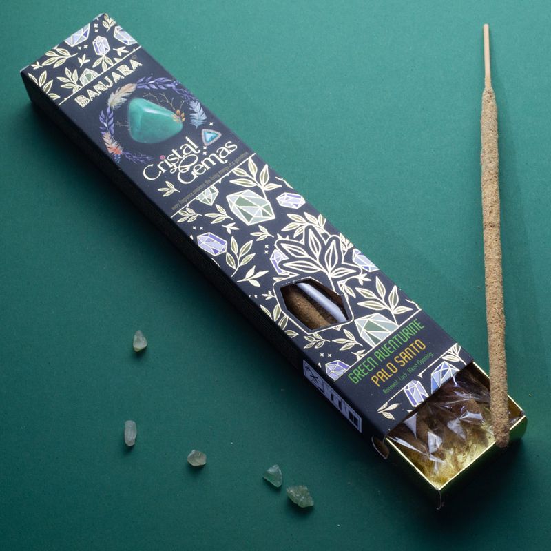 Banjara Cristal Gemas - Aventurina Verde Palo Santo
