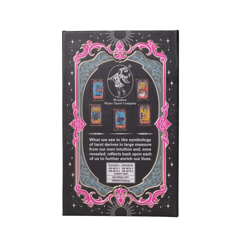 Set de cartas de Tarot con foil dorado - con folleto