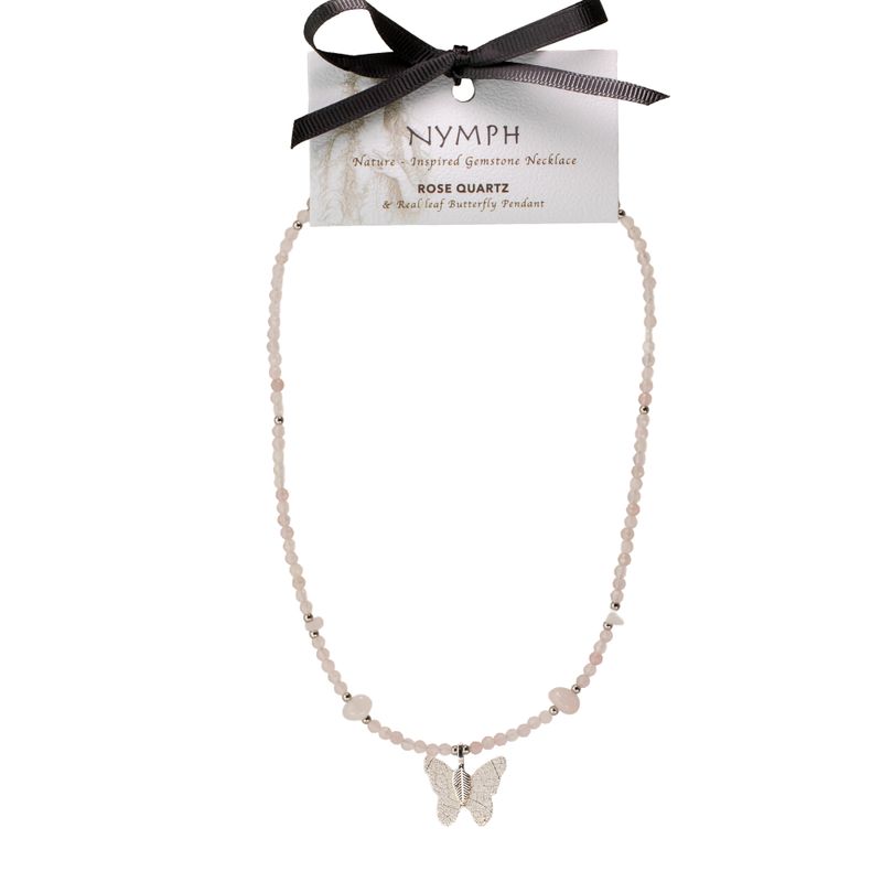 Conjunto de collares de gema de ninfa - Amor y Llama