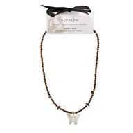 Conjunto de collar de gemas del espíritu ninfa - Puesta de sol marina