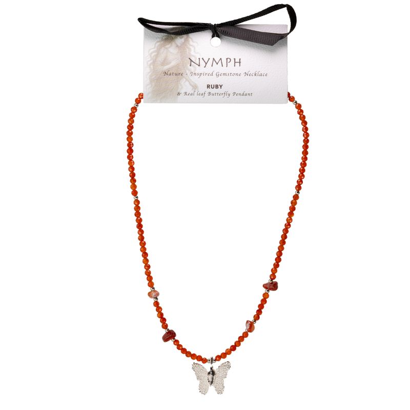 Conjunto de collares de gemas del espíritu ninfa - Luna de sangre