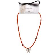 Conjunto de collares de gemas del espíritu ninfa - Luna de sangre