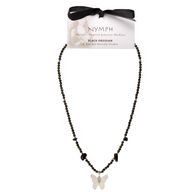 Conjunto de collares de piedras preciosas del espíritu de ninfa - Océano sin fin
