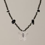 Conjunto de collares de piedras preciosas del espíritu de ninfa - Océano sin fin