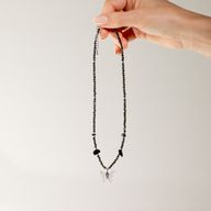 Conjunto de collares de piedras preciosas del espíritu de ninfa - Océano sin fin