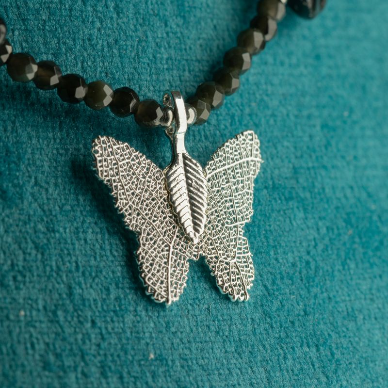 Conjunto de collares de piedras preciosas del espíritu de ninfa - Océano sin fin