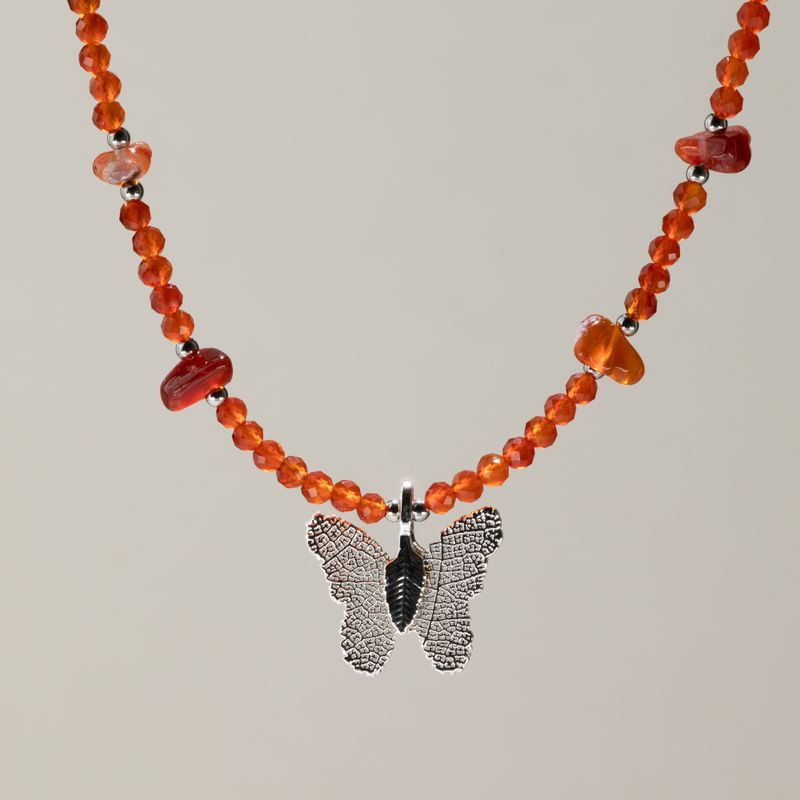 Conjunto de collares de gemas del espíritu ninfa - Luna de sangre