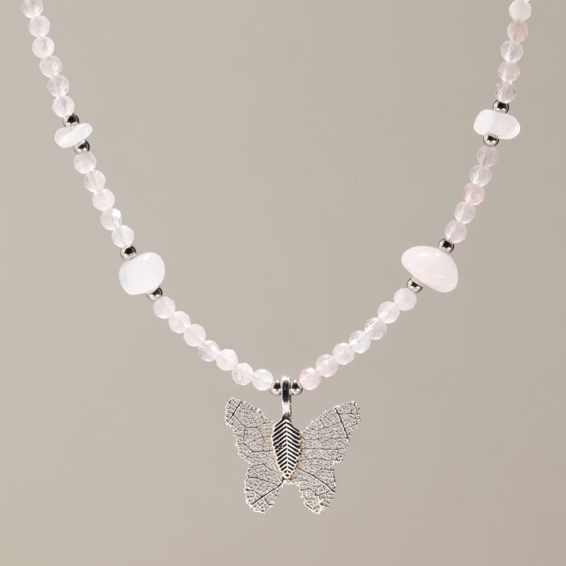 Conjunto de collares de gema de ninfa - Amor y Llama