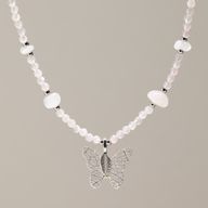 Conjunto de collares de gema de ninfa - Amor y Llama