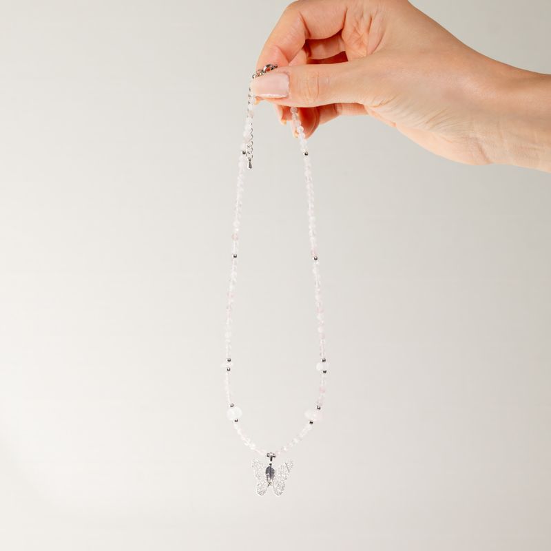 Conjunto de collares de gema de ninfa - Amor y Llama