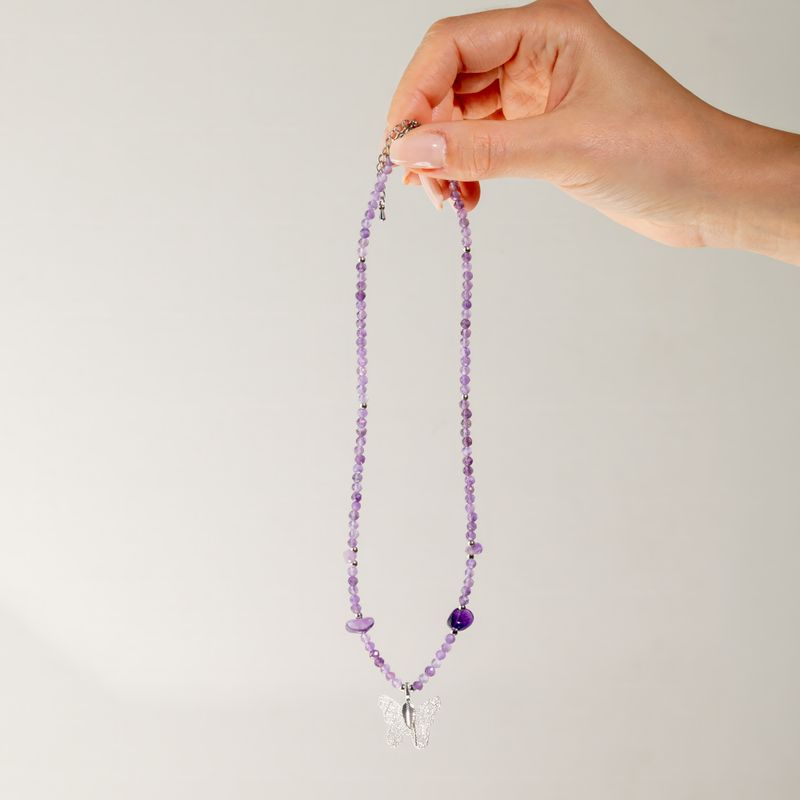 Conjunto de collares de gemas Ninfa Espíritu - Luna llena