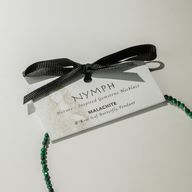 Conjunto de collar de gemas del espíritu de la ninfa - Espíritu del Bosque