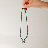 Conjunto de collar de gemas del espíritu de la ninfa - Espíritu del Bosque