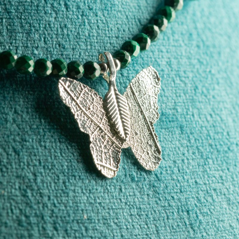 Conjunto de collar de gemas del espíritu de la ninfa - Espíritu del Bosque