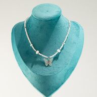 Conjunto de collares de gema de ninfa - Amor y Llama