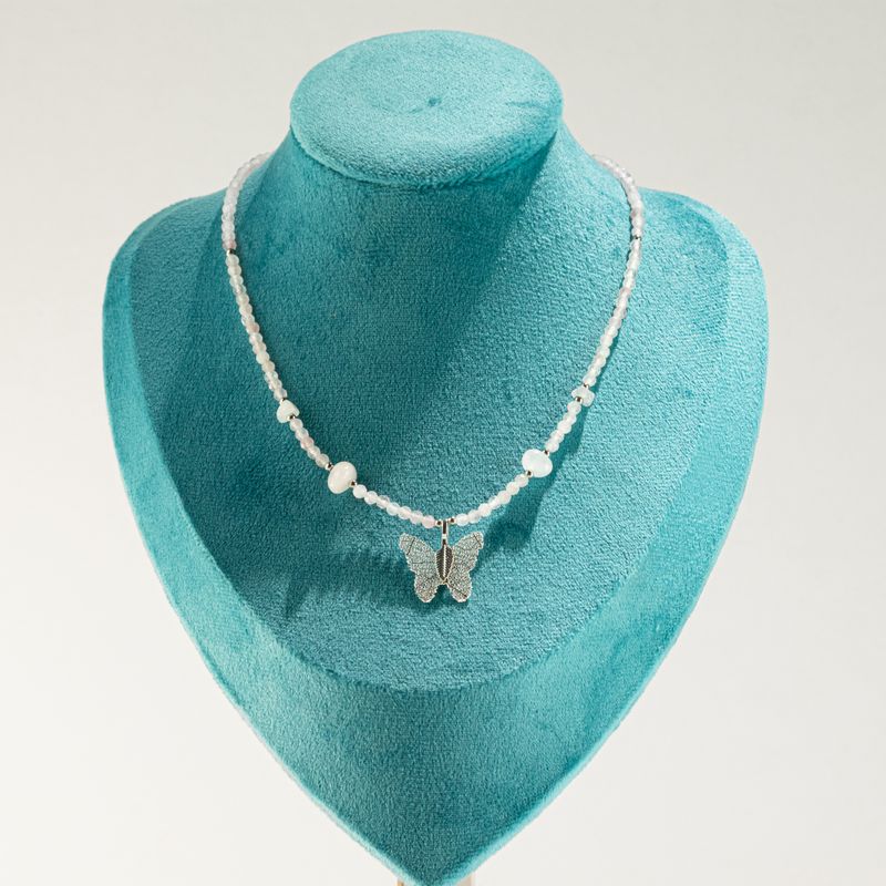 Conjunto de collares de gema de ninfa - Amor y Llama