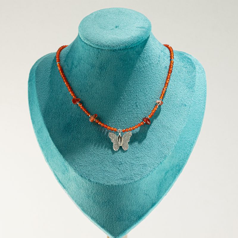 Conjunto de collares de gemas del espíritu ninfa - Luna de sangre