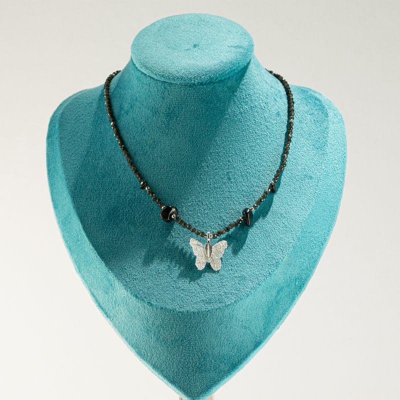 Conjunto de collares de piedras preciosas del espíritu de ninfa - Océano sin fin