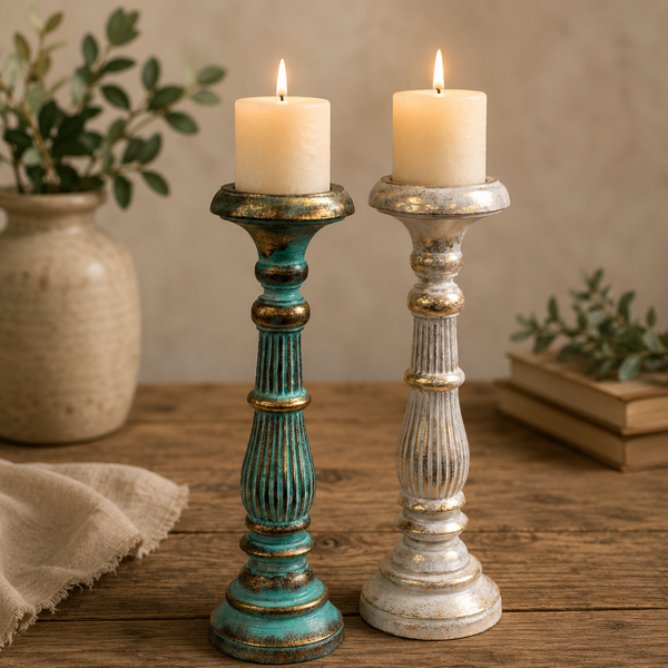 Candelabro de Velas Vintage