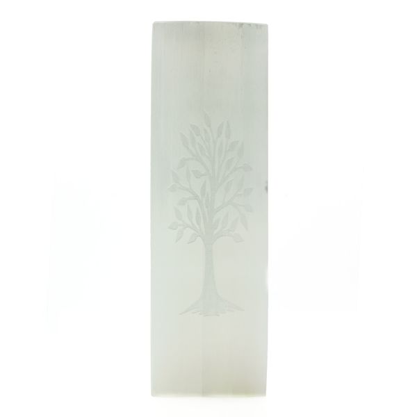 Lámpara Bloque Selenita 25cm - Árbol