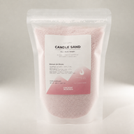 Arena perfumada para vela - Rosa polvo - Maison de Roses - 300g