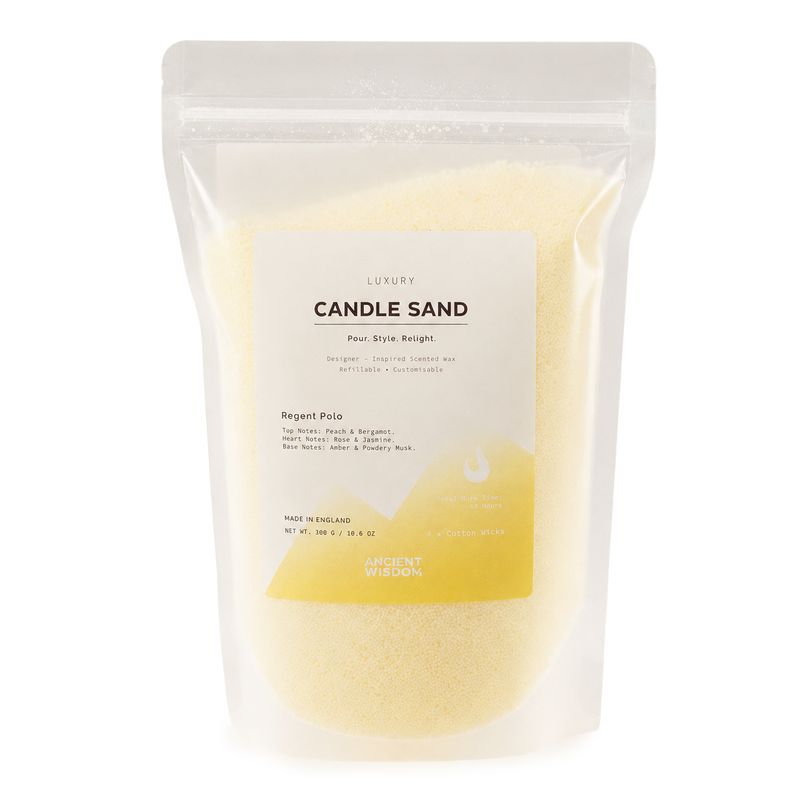 Vela perfumada Arena - Crema - Regent Polo - 300g