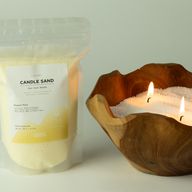 Vela perfumada Arena - Crema - Regent Polo - 300g