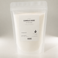 Arena para velas sin fragancia - blanca - 300 g
