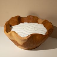 Arena para velas sin fragancia - blanca - 300 g