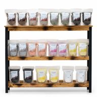 Vela perfumada de arena - kit de inicio de 44 paquetes y soporte