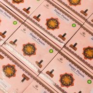 Paquete de 104 ladrillos de incienso natural y quemador - Happy Planets - Ladrillos rituales