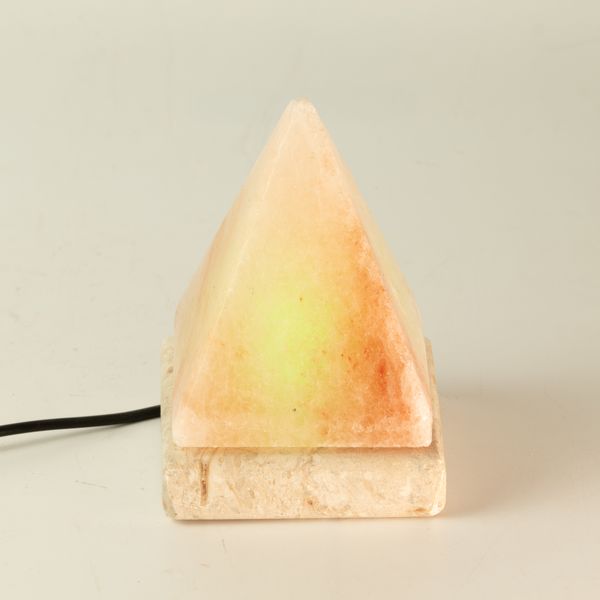 Lámpara de sal natural USB de calidad - 9 cm (multicolor)