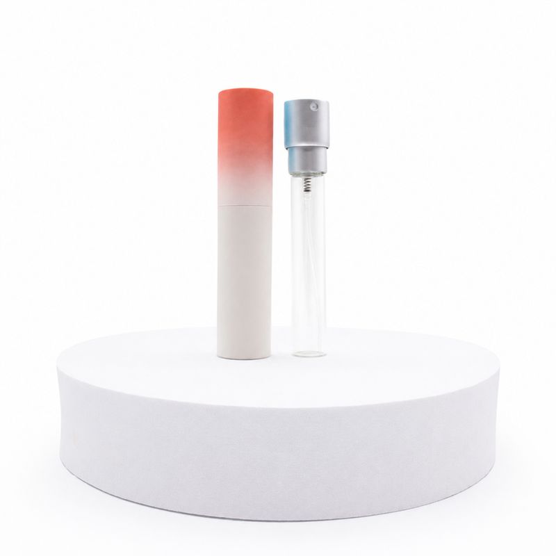 Frasco de perfume con aplicador giratorio - 10 ml - Tono rosa