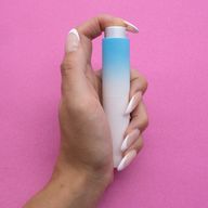 Frasco de perfume con aplicador giratorio - 10 ml - Tono azul