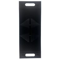 Caja de regalo plegable - Caja manual (20 x 10 x 20 cm) - Negro